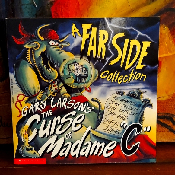 The Far Side " The Curse of Madame C" - Picture 1 of 2